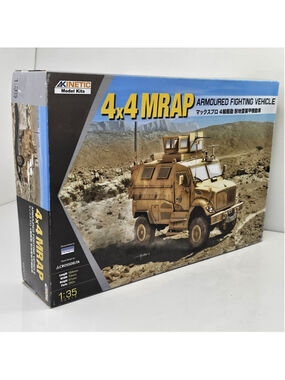 Kinetic 4x4 MRAP Armoured Fighting Vehicle 1/35 Model Kit K61011 Sealed Contents